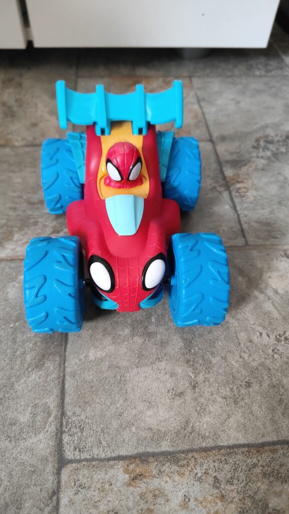 Carro de brinquedo Homem-Aranha